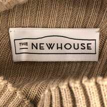 THE NEWHOUSE / ザ ニューハウス | 2021AW | コットン カシミヤ ロングスリーブ ニット | F | ベージュ | レディース_画像5