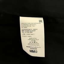 MM6 Maison Margiela / エムエムシックスメゾンマルジェラ | 2020AW | ウール オーバーサイズ コクーンコート | S | ブラック_画像7