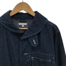 【美品】 Engineered Garments / エンジニアドガーメンツ | 2023SS | SHAWL COLLAR UTILITY JACKET INDUSTRIAL 8ozDENIM_画像2