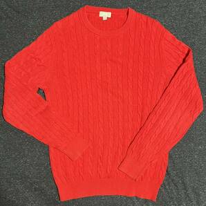 送料無料美品 UNIQLO セーター S 赤 リブニット カシミヤ ユニクロ 春服 秋服 冬服 プルオーバー レッド red トップス ユニセックス タイト