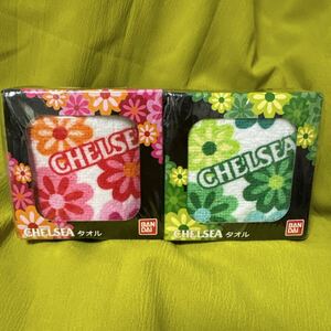 チェルシー　CHELSEA タオルハンカチ　2個　新品　バンダイ 