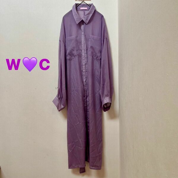 WC ロングシアーシャツ