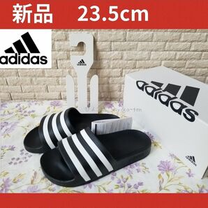 新品 アディダス ADILETTE AQUA シャワーサンダル 黒 スポーツ 23 23.5 男の子 女の子 レディース キッズ