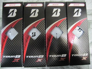 送料520円■新品■税込■ 2024 ≪ TOUR B X ≫ ホワイト 1ダース分 12個 BRIDGESTONE GOLF ブリヂストン ツアーB