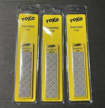 TOKO DIAMOND FILE 3点セット 【auction by polvere_di_neve】 swix holmenkol gallium snoli ダイヤモンドストーン_画像3