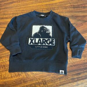 【XLARGE】ゴリラ　トレーナー　スウェット　エクストララージ　黒