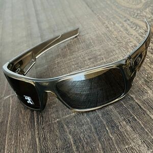 [1 jpy start ] sunglasses Oacley OAKLEY CRANKSHAFT crankshaft polarized light mirror lens Brown smoked lens skeleton tea color 