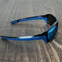 サングラス★OAKLEY Straightlink★オークリー ストレートリンク【未使用品】サファイア ミラー ブラック ブルー ドライブ アウトドア 青_画像4