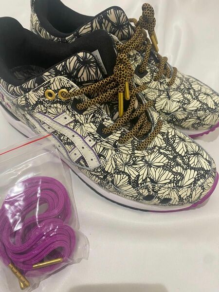 【23.5】ANNA SUI asics コラボ スニーカー アナスイ