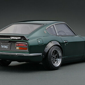 イグニッションモデル 1/18 日産 フェアレディ 240Z S30 Green (IG0688) Ignition model Nissan Fairlady 240Zの画像10