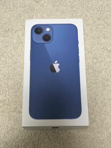 1円スタート iPhone 13 ブルーの箱のみ