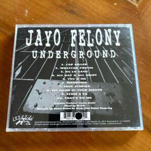 Underground JAYO FELONY (中古CD) 洋楽レアの画像2