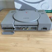 【希少品】PlayStation本体（SCPH-5000） PS1 メモリーカード付き 動作品_画像3