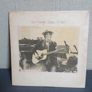 #3/LP NEIL YOUNG Neal * Young *COMES A TIME[ cam z*a* время ]Ben Keith,Spooner Oldham,Nicolette Larson запись 