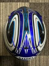 SHOEI フルフェイスヘルメット バイク ヘルメット 中古　Lサイズ_画像2