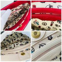 【7804】　★1円スタート　２個セット　Vendula London　ベンデューラ　ハンドバッグ　PVC　2WAY CROSSBODY BAG _画像8