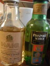 ミニボトル ウイスキー　いろいろ4種類　スコッチ　５０ｍｌ　 未開栓　ガラス瓶　陶器瓶_画像3