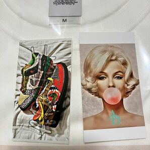 Marilyn Monroe Graphic Photo Tee White Mサイズ　A.D.D.I.C.T Sneakers