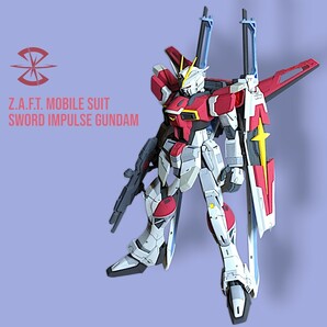 １円スタート MG 1/100 ＭＧ ソードインパルスガンダム マスターグレード 塗装済 完成品 ガンプラ バンダイ 機動戦士ガンダムSEED DESTINYの画像10