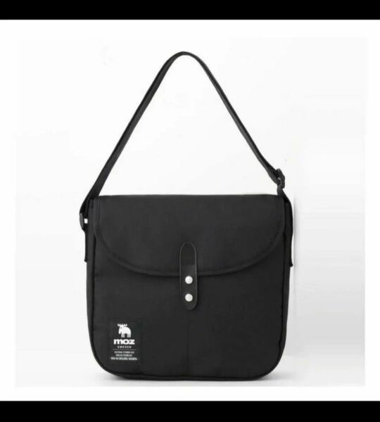 モズ BIG SHOULDER BAG BLACK ver.