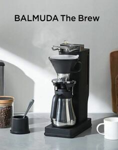 コーヒーメーカー　BALMUDA The Brew K06A-BK　バルミューダ ザ ブリュー ドリップ式　ブラック　シルバー