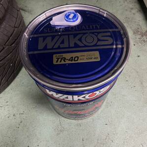 WAKO'S ワコーズ トリプルアール TR-40 10w-40 E286 20L ペール缶 即納 新品 未使用 エンジンオイル 10W-40 の画像3