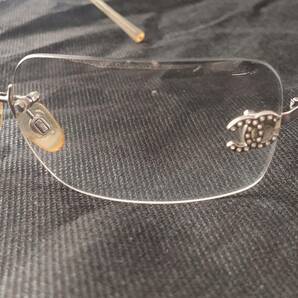 1円~【美良品】シャネル CHANEL サングラス メガネ 眼鏡 アイウェア メガネ めがね ココマーク ラインストーン メンズ ビジネスの画像6