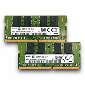 M149-48GW SAMSUNG ノートPC 換装・増設用メモリ S.O.DDR4-2133 8GB×2枚セット