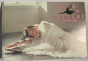 中森明菜　PIONEER private テレカ