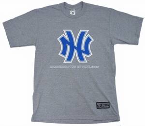 N-HOOD エヌフッド NEIGHBORHOOD CLOTHING ビッグNHロゴ 半袖 Tシャツ (グレー) (XL) [並行輸入品]