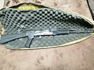 E&L AK-74MN 電動ガン 中古 ウェザリング強め ガンケースごと配送