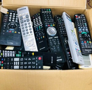 90ps.@ and more * remote control large amount summarize together set sale Junk HITACHI SHARP TOSHIBA SONY AQUOS BD sharp Hitachi Toshiba Sony DVD