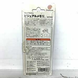 箱 Dreamcast ビジュアルメモリ TM HKT-7002 ドリームキャスト ゲーム メモリーカード の画像4