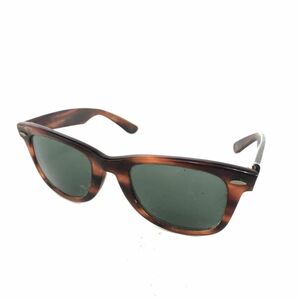 Ray・Ban WAYFARER USA レイバン ウェイファーラー サングラス 鼈甲 茶色 RAYBAN メガネ 眼鏡 ヴィンテージ ビンテージ