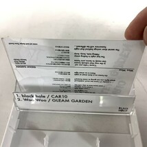 CAR10 GLEAM GARDEN BLACK HOLE カセットテープ　歌詞カード　ダウンロードコード　ロック　音楽　アナログ_画像5