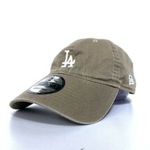 NEWERA ワンサイズ ニューエラジャパン LA 9TWENTY ベースボールキャップ 帽子 ハット ストリート ファッション メンズ ブラウン 茶色_画像1