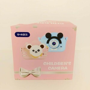 新品 チルドレンカメラ CHILDREN'S CAMERA キッズ ブルー 青 かわいいネズミ フォト 写真 子供用 キッズ ホビー おもちゃ