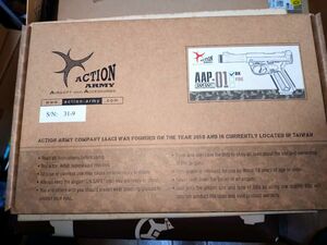 ACTION ARMY(アクションアーミ) AAP01 アサシン ガスブローバックハンドガン BKカラー