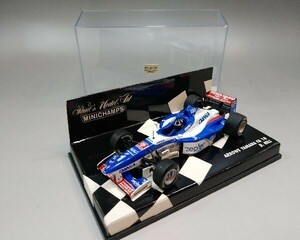 PMAミニチャンプス １/43 アロウズ ヤマハ FA18 D.ヒル 430970001