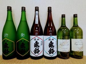 岡崎酒造　信州亀齢　小布施ワイナリー　ソガペールエフィス　旨い信州の地酒６本セット飲み比べ　検索　十四代　新政　花陽浴　而今