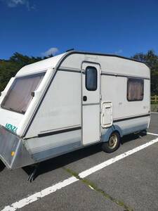  camping trailer 750kg under traction license unnecessary 