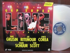 L#2386◆LD◆ GRP SUPER LIVE IN CONCERT デイヴ・グルーシン リー・リトナー チック・コリア 1987 人見記念講堂 VALC-3165