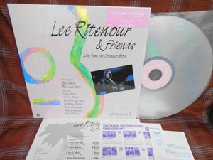 L#4268*LD* Lee *li toner &f lens * live vol.2 LEE RITENOUR Live From The Coconut Grove VALJ-3133