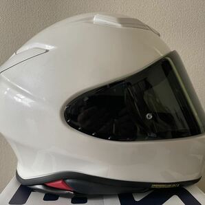 ヘルメット SHOEI z-8 XL ホワイト ダークスモークシールド付の画像5