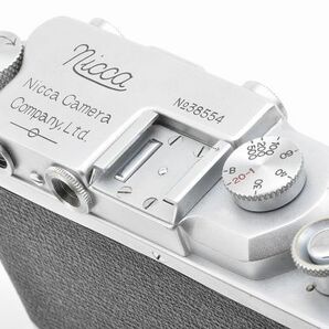 Nicca ニッカ 革ケース スプール Lマウント L39 ニッコー カメラ レンジファインダー Camera JAPAN 日本製 Leica ライカ Leitzの画像2