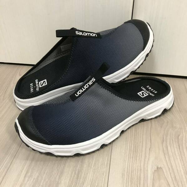 SALOMON BEAMS RX SLIDE 3.0 advanced navyサロモン ビームス 別注 コラボ クレイジー アシメ スリッポン リカバリー サンダル スニーカー