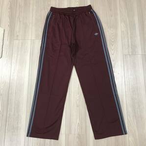 adidas BB TRACK PANTS Lベッケンバウアー トラック パンツ マルーン ジャージ ライン パープル オリジナルス アディカラー ワイン ブルー