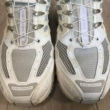 Salomon ACS Pro Advanced Triple WHITE VANILLA ICE LUNAR ROCK サロモン ソロモン ホワイト トレイル プロ グレー メッシュ スニーカー_画像3