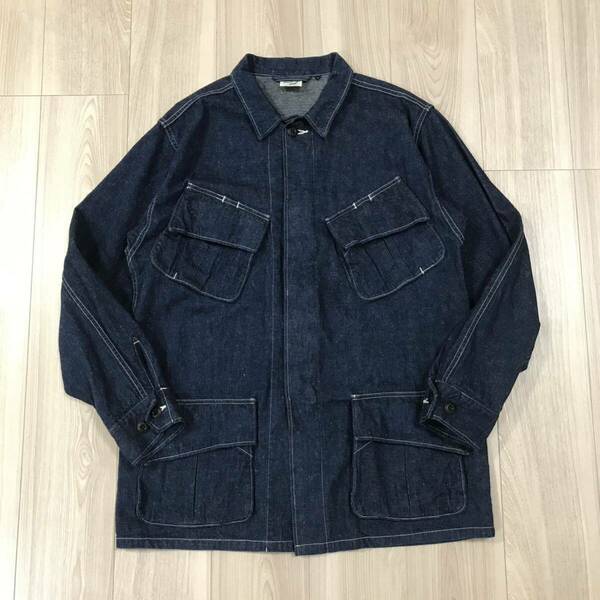 remi relief jungle fatigue denim jacket レミレリーフ デニム ファティーグ ジャケット ビンテージ ミリタリー シャツ コート ブルゾン