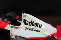 McLaren Honda MP4/5B カーナンバー27　アイルトン・セナ車　タミヤ模型 1/20 完成品_画像7